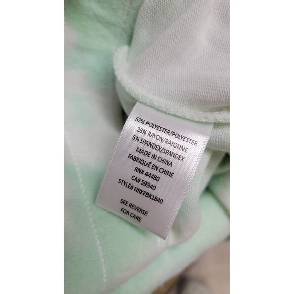 Love, Fire Mint Green / White Tie Dye Jogger Sweatpants - Picture 6 of 6